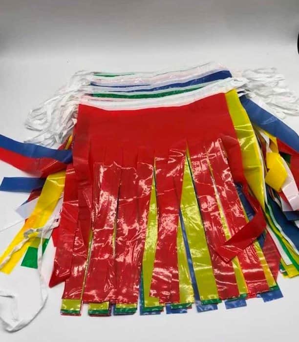 שרשרת פרנזים צבעונית 30X40 ס"מ 50 מ'