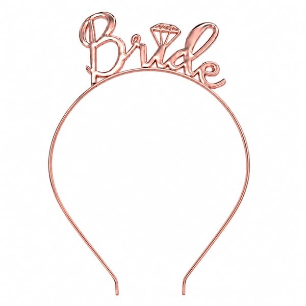קשת מתכת BRIDE בצבע רוז גולד